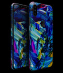 Blurred Abstract Flow V53 - iPhone XS MAX, XS/X, 8/8+, 7/7+, 5/5S/SE Skin-Kit (All iPhones Available)