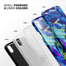 Blurred Abstract Flow V53 - iPhone X Swappable Hybrid Case