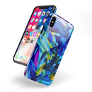 Blurred Abstract Flow V53 - iPhone X Swappable Hybrid Case