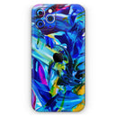 Blurred Abstract Flow V53 - Vinyl Skin Wrap for iPhone 17 Pro Max, 17 Pro, 17 Air, 17, 16 & All Models — Soft Matte or Ultra Gloss