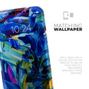 Blurred Abstract Flow V53 - Vinyl Skin Wrap for iPhone 17 Pro Max, 17 Pro, 17 Air, 17, 16 & All Models — Soft Matte or Ultra Gloss