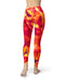 Blurred Abstract Flow V54 - All Over Print Womens Leggings / Yoga or Workout Pants