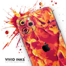 Blurred Abstract Flow V54 - Vinyl Skin Wrap for iPhone 17 Pro Max, 17 Pro, 17 Air, 17, 16 & All Models — Soft Matte or Ultra Gloss