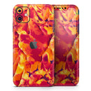 Blurred Abstract Flow V54 - Vinyl Skin Wrap for iPhone 17 Pro Max, 17 Pro, 17 Air, 17, 16 & All Models — Soft Matte or Ultra Gloss