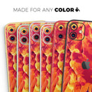 Blurred Abstract Flow V54 - Vinyl Skin Wrap for iPhone 17 Pro Max, 17 Pro, 17 Air, 17, 16 & All Models — Soft Matte or Ultra Gloss