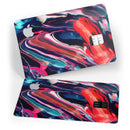 Blurred Abstract Flow V55 - Premium Protective Decal Skin-Kit for the Apple Credit Card