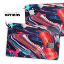 Blurred Abstract Flow V55 - Premium Protective Decal Skin-Kit for the Apple Credit Card