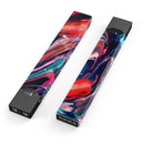 Blurred Abstract Flow V55 - Premium Decal Protective Skin-Wrap Sticker compatible with the Juul Labs vaping device