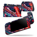 Blurred Abstract Flow V55 - Vinyl Skin Wrap for Nintendo Switch 2, OLED, Lite, Pro Controller, Wii & Classic Handhelds