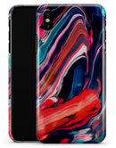 Blurred Abstract Flow V55 - iPhone X Clipit Case