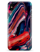 Blurred Abstract Flow V55 - iPhone X Clipit Case