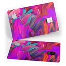 Blurred Abstract Flow V56 - Premium Protective Decal Skin-Kit for the Apple Credit Card
