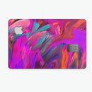 Blurred Abstract Flow V56 - Premium Protective Decal Skin-Kit for the Apple Credit Card