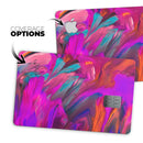 Blurred Abstract Flow V56 - Premium Protective Decal Skin-Kit for the Apple Credit Card