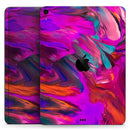 Blurred Abstract Flow V56 - Full Body Skin Decal for the Apple iPad Pro 12.9", 11", 10.5", 9.7", Air or Mini (All Models Available)