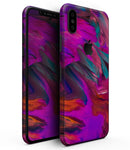 Blurred Abstract Flow V56 - iPhone XS MAX, XS/X, 8/8+, 7/7+, 5/5S/SE Skin-Kit (All iPhones Available)
