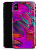 Blurred Abstract Flow V56 - iPhone X Clipit Case