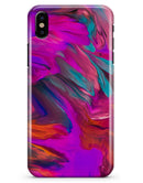 Blurred Abstract Flow V56 - iPhone X Clipit Case