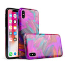 Blurred Abstract Flow V56 - iPhone X Swappable Hybrid Case