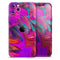 Blurred Abstract Flow V56 - Skin-Kit compatible with the Apple iPhone 13, 13 Pro Max, 13 Mini, 13 Pro, iPhone 12, iPhone 11 (All iPhones Available)