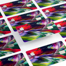 Blurred Abstract Flow V57 - Premium Protective Decal Skin-Kit for the Apple Credit Card