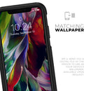 Blurred Abstract Flow V57 - Skin Kit for the iPhone OtterBox Cases