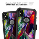 Blurred Abstract Flow V57 - Skin Kit for the iPhone OtterBox Cases