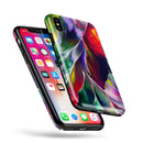 Blurred Abstract Flow V57 - iPhone X Swappable Hybrid Case