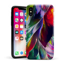 Blurred Abstract Flow V57 - iPhone X Swappable Hybrid Case