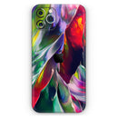 Blurred Abstract Flow V57  - Protective Skin Wrap & Decal – Compatible with iPhone SE to iPhone 17 Pro Max (All Models)