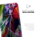 Blurred Abstract Flow V57  - Protective Skin Wrap & Decal – Compatible with iPhone SE to iPhone 17 Pro Max (All Models)