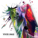 Blurred Abstract Flow V57  - Protective Skin Wrap & Decal – Compatible with iPhone SE to iPhone 17 Pro Max (All Models)