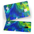 Blurred Abstract Flow V58 - Premium Protective Decal Skin-Kit for the Apple Credit Card