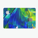 Blurred Abstract Flow V58 - Premium Protective Decal Skin-Kit for the Apple Credit Card