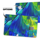 Blurred Abstract Flow V58 - Premium Protective Decal Skin-Kit for the Apple Credit Card