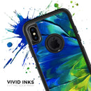 Blurred Abstract Flow V58 - Skin Kit for the iPhone OtterBox Cases