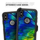 Blurred Abstract Flow V58 - Skin Kit for the iPhone OtterBox Cases