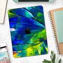 Blurred Abstract Flow V58 - Full Body Skin Decal for the Apple iPad Pro 12.9", 11", 10.5", 9.7", Air or Mini (All Models Available)