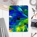 Blurred Abstract Flow V58 - Full Body Skin Decal for the Apple iPad Pro 12.9", 11", 10.5", 9.7", Air or Mini (All Models Available)