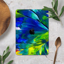 Blurred Abstract Flow V58 - Full Body Skin Decal for the Apple iPad Pro 12.9", 11", 10.5", 9.7", Air or Mini (All Models Available)