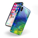 Blurred Abstract Flow V58 - iPhone X Swappable Hybrid Case
