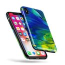 Blurred Abstract Flow V58 - iPhone X Swappable Hybrid Case