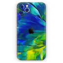 Blurred Abstract Flow V58  - Protective Skin Wrap & Decal – Compatible with iPhone SE to iPhone 17 Pro Max (All Models)