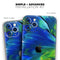 Blurred Abstract Flow V58 - Skin-Kit compatible with the Apple iPhone 13, 13 Pro Max, 13 Mini, 13 Pro, iPhone 12, iPhone 11 (All iPhones Available)