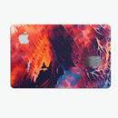 Blurred Abstract Flow V59 - Premium Protective Decal Skin-Kit for the Apple Credit Card