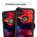 Blurred Abstract Flow V59 - Skin Kit for the iPhone OtterBox Cases