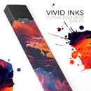 Blurred Abstract Flow V59 - Premium Decal Protective Skin-Wrap Sticker compatible with the Juul Labs vaping device