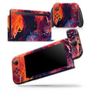 Blurred Abstract Flow V59 - Vinyl Skin Wrap for Nintendo Switch 2, OLED, Lite, Pro Controller, Wii & Classic Handhelds