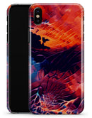 Blurred Abstract Flow V59 - iPhone X Clipit Case