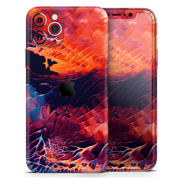 Blurred Abstract Flow V59 - Skin-Kit compatible with the Apple iPhone 13, 13 Pro Max, 13 Mini, 13 Pro, iPhone 12, iPhone 11 (All iPhones Available)